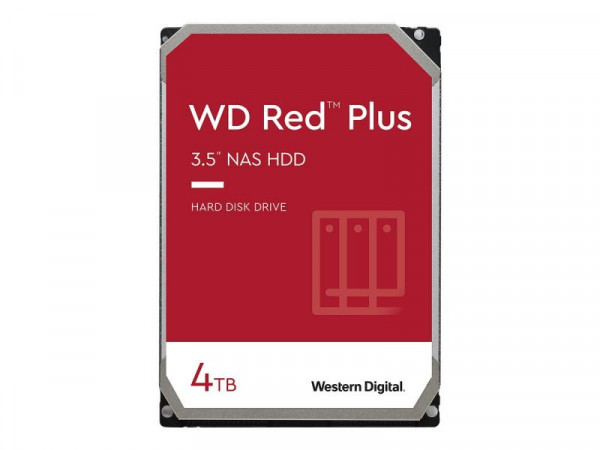 WD Red Plus 8.9cm (3.5") 4TB SATA3 5400 256MB WD40EFPX
