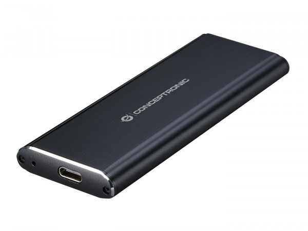 CONCEPTRONIC SSD Gehäuse M.2 USB3.2 Type-C Gen 2 schwarz