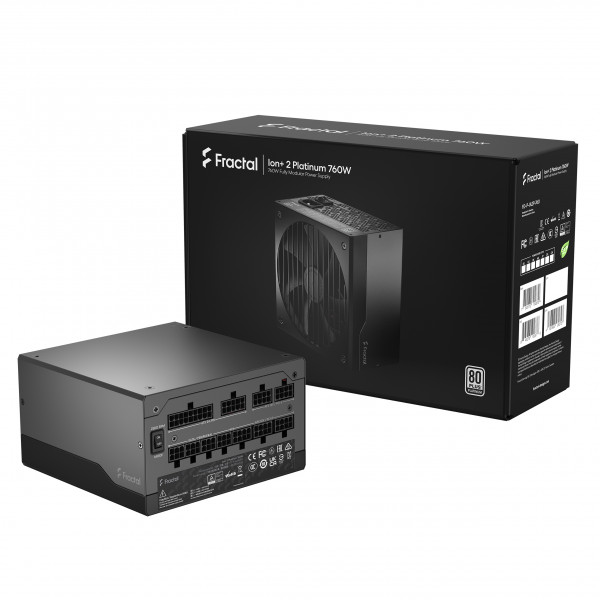 Netzteil FRACTAL DESIGN 760W ION+ 2 760P Modular (80+Plat)