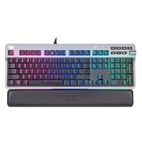 Argent K6 RGB KB6 Cherry Low Profile Silver German