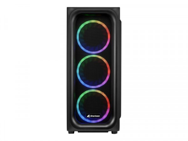Sharkoon Gehäuse TK5M RGB ATX 1xAcryl schwarz