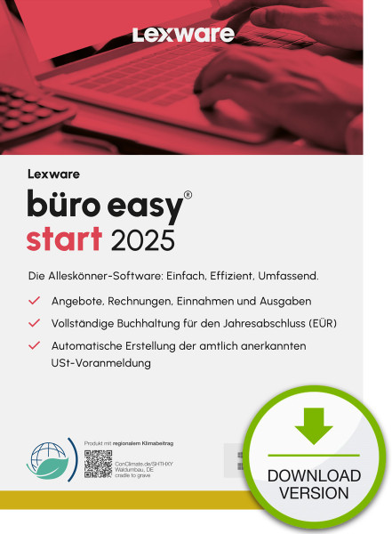 Lexware büro easy start 2025 Abo Download