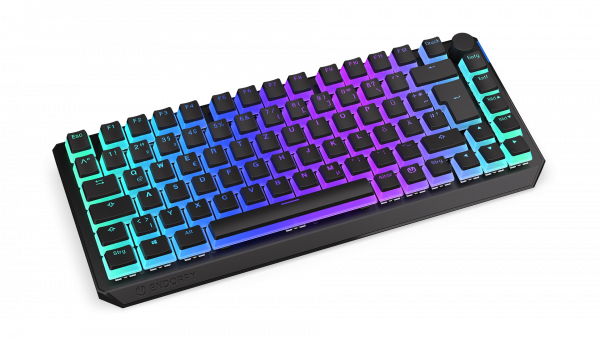 Endorfy Tastatur Thock 75% Wireless Kailh Black Pudding