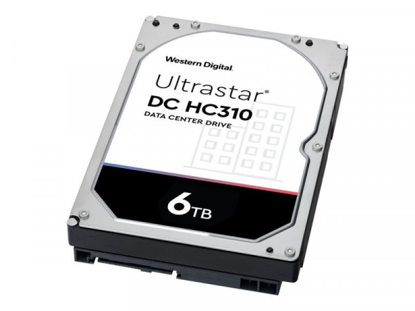 WDC 8.9cm (3.5") 6TB SATA3 HUS726T6TALE6L4 7200 256MB