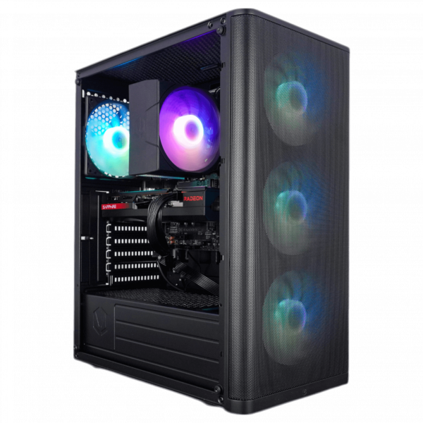 PC GamingLine: AMD Ryzen 7500F | 32GB | AMD Radeon RX7600 | 1TB M.2 | W11P