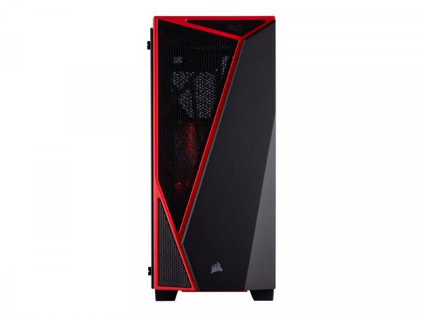 Gehäuse CORSAIR Midi Spec-04TG (B/Red)