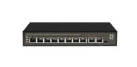 LevelOne Switch 8x FE FGP-1031 2xGE 120W 8xPoE+